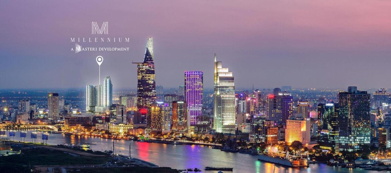 Saigon Genius - Masteri Millennium Apartment Хошимин Экстерьер фото